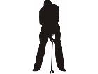  Golfer Silohouette 0 4 Decal