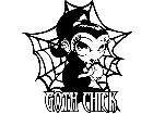  Gothic Chic Web Decal