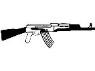  Guns A K 4 7 1 6 6 V A 1 Decal