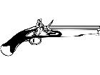  Guns Flintlock Pistol 1 6 6 V A 1 Decal