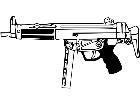  Guns Heckler And Koch M P 5 1 6 6 V A 1 Decal