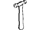  Hammer Ballpeen 1 4 8 V A 1 Decal