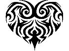  Heart Tribal 0 0 1 Decal