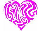  Heart Tribal 0 0 3 Decal