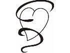  Heart 0 4 8 Decal