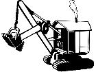  Heavy Equipment Steam Shovel 1 5 0 V A 1 Decal