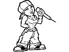  Hiphop Chic Singing Decal