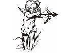  Holiday Cupid 0 8 7 3 D G Decal