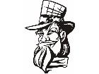  Holiday Uncle Sam 0 9 0 3 D G Decal