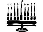  Holidays Candles 2 1 6 8 V A 1 Decal
