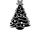  Holidays Christmas Tree 1 6 8 V A 1 Decal