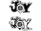  Holidays Joy 1 6 8 V A 1 Decal