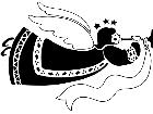  Holidays Winged Angel 1 6 9 V A 1 Decal