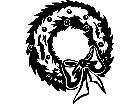  Holidays Wreath 1 6 7 V A 1 Decal