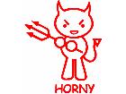  Horny Devil Decal