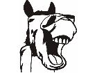  Horse Big Teeth C U 1 Decal