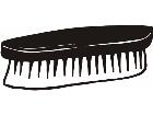  Horse Brush C U 1 Decal