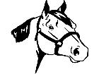  Horse Head 4 Decal