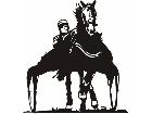  Horse Racer Decal