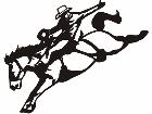  Horse Rodeo Jump C U 1 Decal