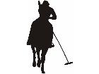  Horse Silhouette Game Decal