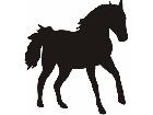  Horse Simple Silhouette 4 C U 1 Decal