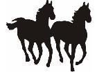  Horse Together C U 1 Decal