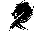  Horse Tribal 1 Decal