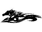  Horse Tribal 2 Decal