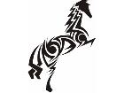  Horse Up Tribal 1 3 5 Decal