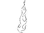  Hot Flames 1 2 2 2 7 V A 1 Decal