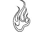  Hot Flames 2 2 2 2 7 V A 1 Decal