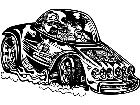  Hotrods 0 5 0 4 7 V A 1 Decal