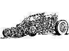  Hotrods 4 8 0 4 7 V A 1 Decal