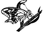  Insects Butterfly 1 1 4 4 V A 1 Decal
