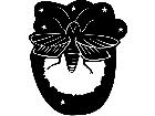  Insects Fire Fly 1 4 4 V A 1 Decal