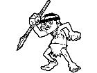  Island Native Spear Decal