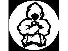  Jacket Hood Logo Decal