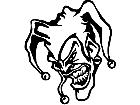  Jester Joker 4 Decal
