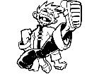  Karate Punk Decal