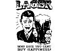  Lager Beer Happiness Decal