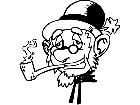  Leprechaun Pipe Decal