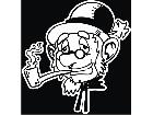  Leprechaun Pipe Decal