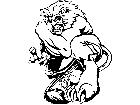 Lion Muscle M B 1 Decal