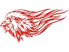  Lion Tribal 0 1 A F 1 Decal
