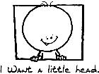  Little Head Decal