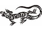  Lizards Tribalized 0 3 4 Decal