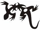  Lizards Tribalized 0 3 5a Decal