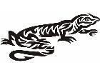  Lizards Tribalized 0 3 7 Decal