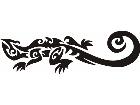  Lizards Tribalized 0 4 0 Decal
